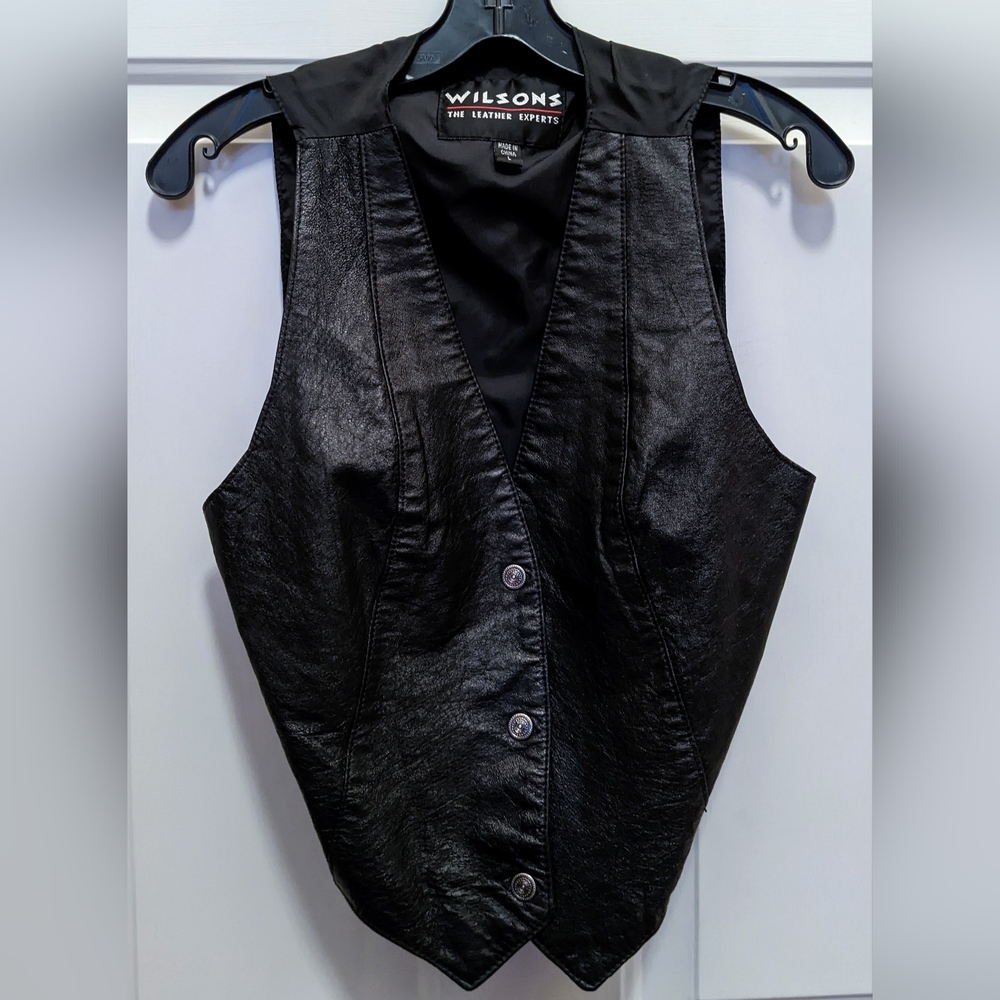 "WILSONS" Women's Leather Vest, size L